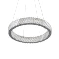 NOWODVORSKI żyrandol kryształowy do salonu lampa wisząca LUXORA ROUND LED 30W 3000K 11705