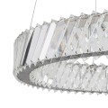 NOWODVORSKI żyrandol kryształowy do salonu lampa wisząca LUXORA ROUND LED 30W 3000K 11705