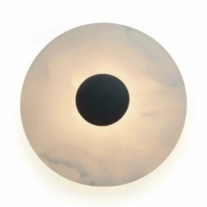 Kinkiet Dalinia 1xLED czarny , marmur WL0114-BK