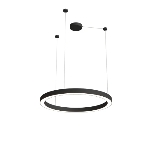 Żyrandol Aurum M zmienna barwa światła LED czarny PL0116-90-CCT-BK