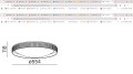 AQFORM plafon, lampa natynkowa BLOS cast C 55  47045