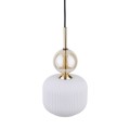 Sophia cognac biała lampa wisząca 1x E14  11589 TKlighting
