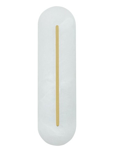 Zambelis Lights alabastrowa lampa ścienna kinkiet led 14W 3000K 2546  zambelis-lights-alabaster-metal-aluminium-aluminum-marble-wall-sconce-decorative-light-fixture-antique-brass-14w-dimmable-triac-illuminant-3000K-2546-1200x1600h.jpg