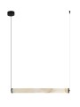 Zambelis Lights Lampa WISZĄCA LISTWA ŚWIETLNA LED 20W 3000K TRIAK ALABASTER + CZARNY metal 2538