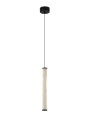 Zambelis Lights  LED WISZĄCA POJEDYNCZA LAMPA 15W 3000K TRIAK ALABASTER - CZARNY 2540