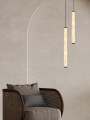Zambelis Lights  LED WISZĄCA POJEDYNCZA LAMPA 15W 3000K TRIAK ALABASTER - CZARNY 2540