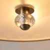 Endon Lighting kryształowa lampa sufitowa w patynie 3XE27 Hudson 3lt 70558 