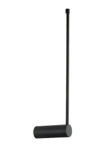 Zambelis Lights Kinkiet LED 12W 3000K Czarny matowy aluminium - akryl 20114