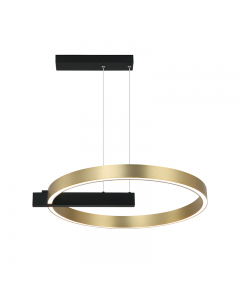 Zambelis Lights LAMPA WISZĄCA do salonu  LED 41W 3000K ALUMINIUM - AKRYL 22011