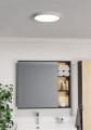 Lampa natynkowa do łazienki FUEVA 6 plafon LED 14,2W 2700/4000/6500K IP44 Eglo 901334