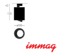 Reflektor do szyny 3 fazowej 3F Maxime 100 R TRC SW TRIAC  48.5128.16 Chors