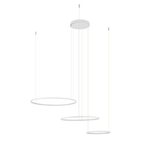 NOWODVORSKI lampa wisząca CIRCOLO POWER LED 3000K biała 85W 11649