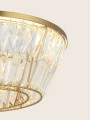 Żyrandol do salonu  KRYSZTAŁOWA LAMPA WISZĄCA LED 55W 3000K 23048