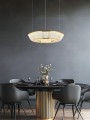 Żyrandol do salonu  KRYSZTAŁOWA LAMPA WISZĄCA LED 55W 3000K 23048