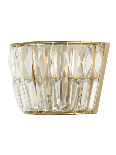 Kinkiet na G9 KRYSZTAŁOWA LAMPA ŚCIENNA MOSIĄDZ - KRYSZTAŁ23050   zambelis-lights-indoor-wall-scone-decorative-light-luminary-led-g9-antique-brass-metal-crystal-5w-23050-1200x1600h.png