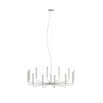 NOWODVORSKI żyrandol lampa wisząca ORTO XII SILK GRAY B  11465