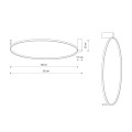 NOWODVORSKI lampa ścienno-sufitowa CIRCOLO LED M 3000K 11603