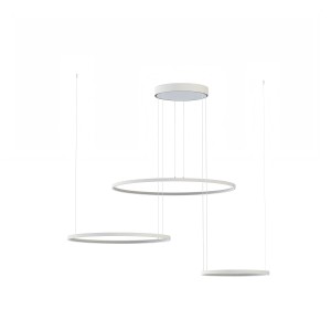 NOWODVORSKI lampa wisząca CIRCOLO LED WHITE SH-60/45/30 3000K 11602