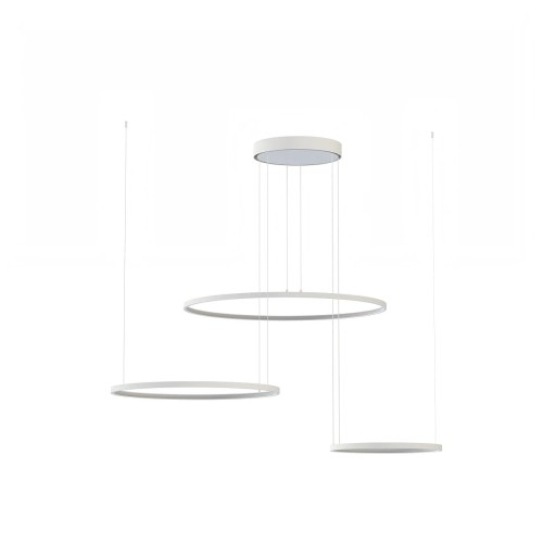 NOWODVORSKI lampa wisząca CIRCOLO LED WHITE SH-60/45/30 3000K 11602