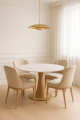 ARGON złota lampa wisząca do salonu  LED 12,5W 3000K BOLTON 8869