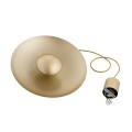 ARGON złota lampa wisząca do salonu  LED 12,5W 3000K BOLTON 8869