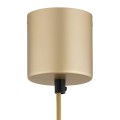 ARGON złota lampa wisząca do salonu  LED 12,5W 3000K BOLTON 8869