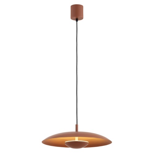 ARGON lampa wisząca LED, kolor terakota 3000K 12,5W BOLTON 8870