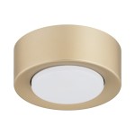 ARGON lampa złoty plafon sufitowy reflektor LED GX53, żarówka gratis ELORA 8903