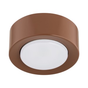 ARGON plafon sufitowy LED GX53, kolor terakota, designerska lampka tubka ELORA 8916