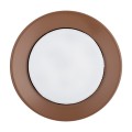 ARGON plafon sufitowy LED GX53, kolor terakota, designerska lampka tubka ELORA 8916