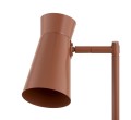 ARGON  lampka biurkowa w kolorze terakoty, E14, minimalistyczna forma LORD 8873