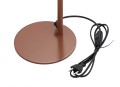 ARGON  lampka biurkowa w kolorze terakoty, E14, minimalistyczna forma LORD 8873