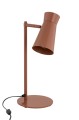 ARGON  lampka biurkowa w kolorze terakoty, E14, minimalistyczna forma LORD 8873