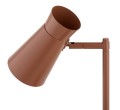 ARGON  lampka biurkowa w kolorze terakoty, E14, minimalistyczna forma LORD 8873