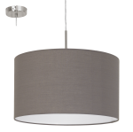 Pasteri 31574 lampa wisząca antracytowy brąz Eglo