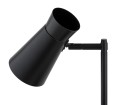 ARGON  czarna lampka biurkowa E14, minimalistyczne oświetlenie do biura Lord 8875