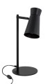 ARGON  czarna lampka biurkowa E14, minimalistyczne oświetlenie do biura Lord 8875