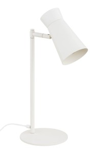 ARGON Lord  lampka biurkowa w kolorze kremowej bieli, E14, polska produkcja 8876