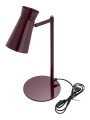 ARGON LORD 8877 – bordowa lampka biurkowa E14, minimalistyczna forma, polska produkcja 