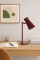 ARGON LORD 8877 – bordowa lampka biurkowa E14, minimalistyczna forma, polska produkcja 