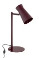 ARGON LORD 8877 – bordowa lampka biurkowa E14, minimalistyczna forma, polska produkcja 