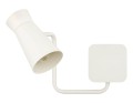 ARGON LORD 8879 – kinkiet ścienny LED E14, kolor kremowa biel, regulowany wysięgnik 