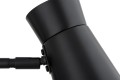 ARGON LORD 8880 – czarny kinkiet ścienny LED E14, regulowany klosz