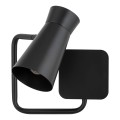ARGON LORD 8880 – czarny kinkiet ścienny LED E14, regulowany klosz