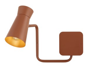 ARGON LORD 8882 – kinkiet ścienny w kolorze terakoty, E14, regulowany wysięgnik 8882 