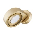 ARGON regulowany LOTUS 8899 – złoty kinkiet ścienny GX53, designerska forma łezki