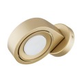 ARGON regulowany LOTUS 8899 – złoty kinkiet ścienny GX53, designerska forma łezki