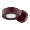 ARGON regulowany LOTUS 8901 – bordowy kinkiet ścienny GX53, elegancki akcent do wnętrz 