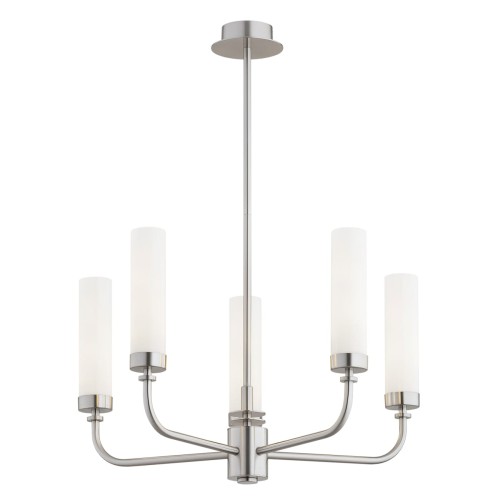 ARGON lampa wisząca nikiel żyrandol z długimi ramionami i mlecznymi kloszami 5 płomienny PRESTON 2197 1.jpg