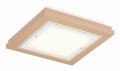 ARGON TABOR 7267 – mały drewniany plafon sufitowy, reach peach, 2xE27